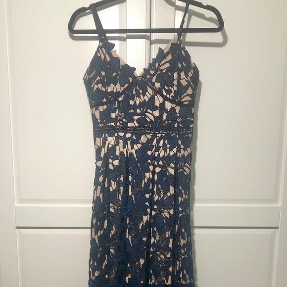 Love...Ady Lace Midi Slip Dress - Picture 2 of 7